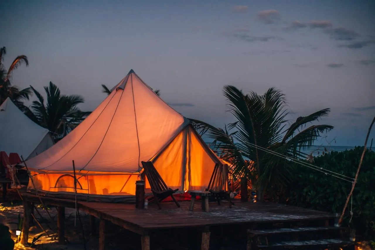 Glampikal Formerly Casa Nawal Hotel Tulum Luxury tent